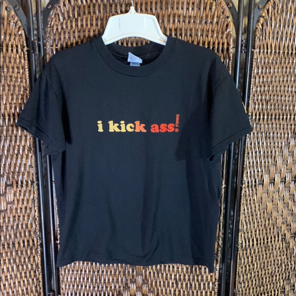 Vintage 90’s Y2K Dawls I Kick Ass Tee Size M